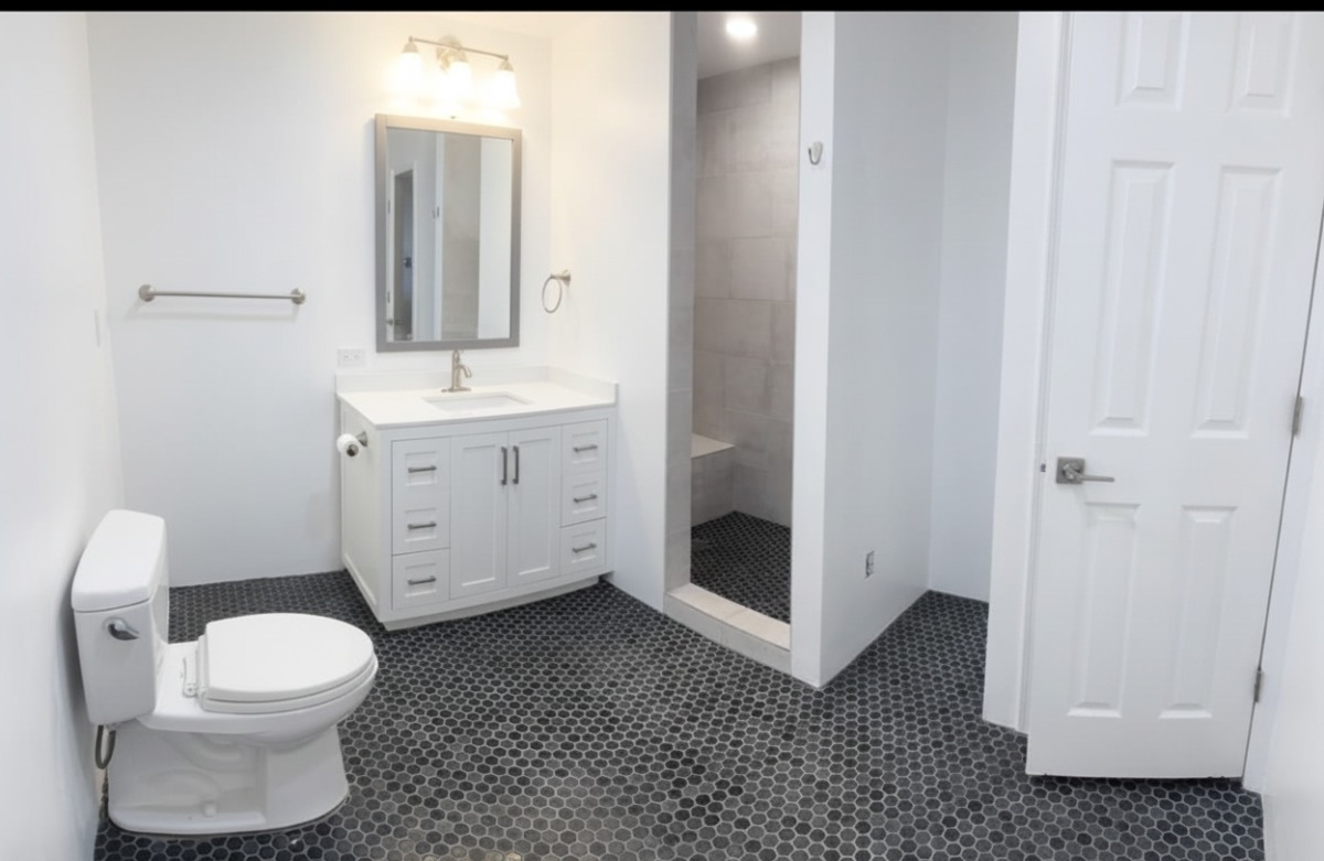 Custom bathroom remodel with tile in Phoenix AZ