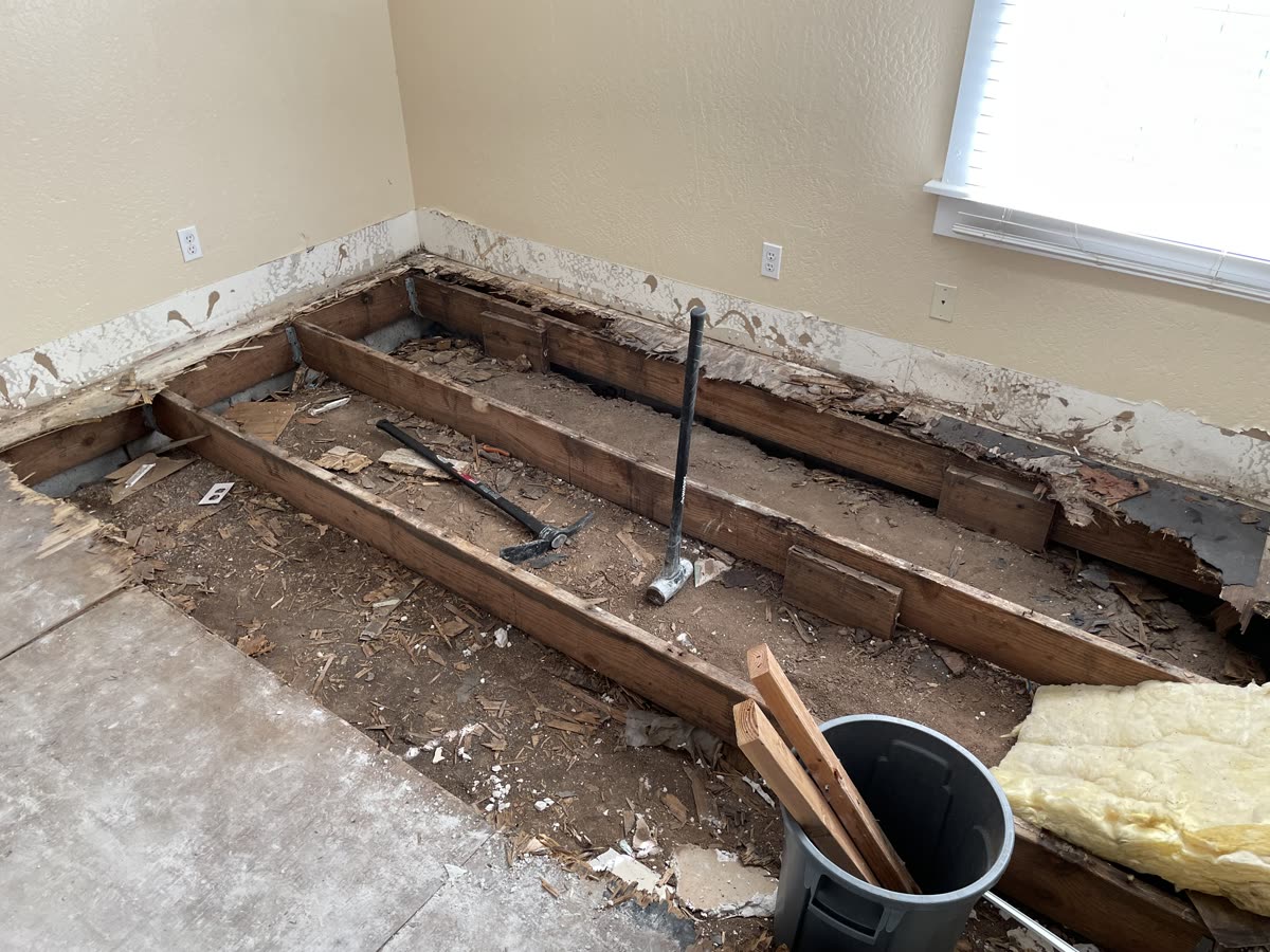 Before: Flooring renovation Phoenix AZ