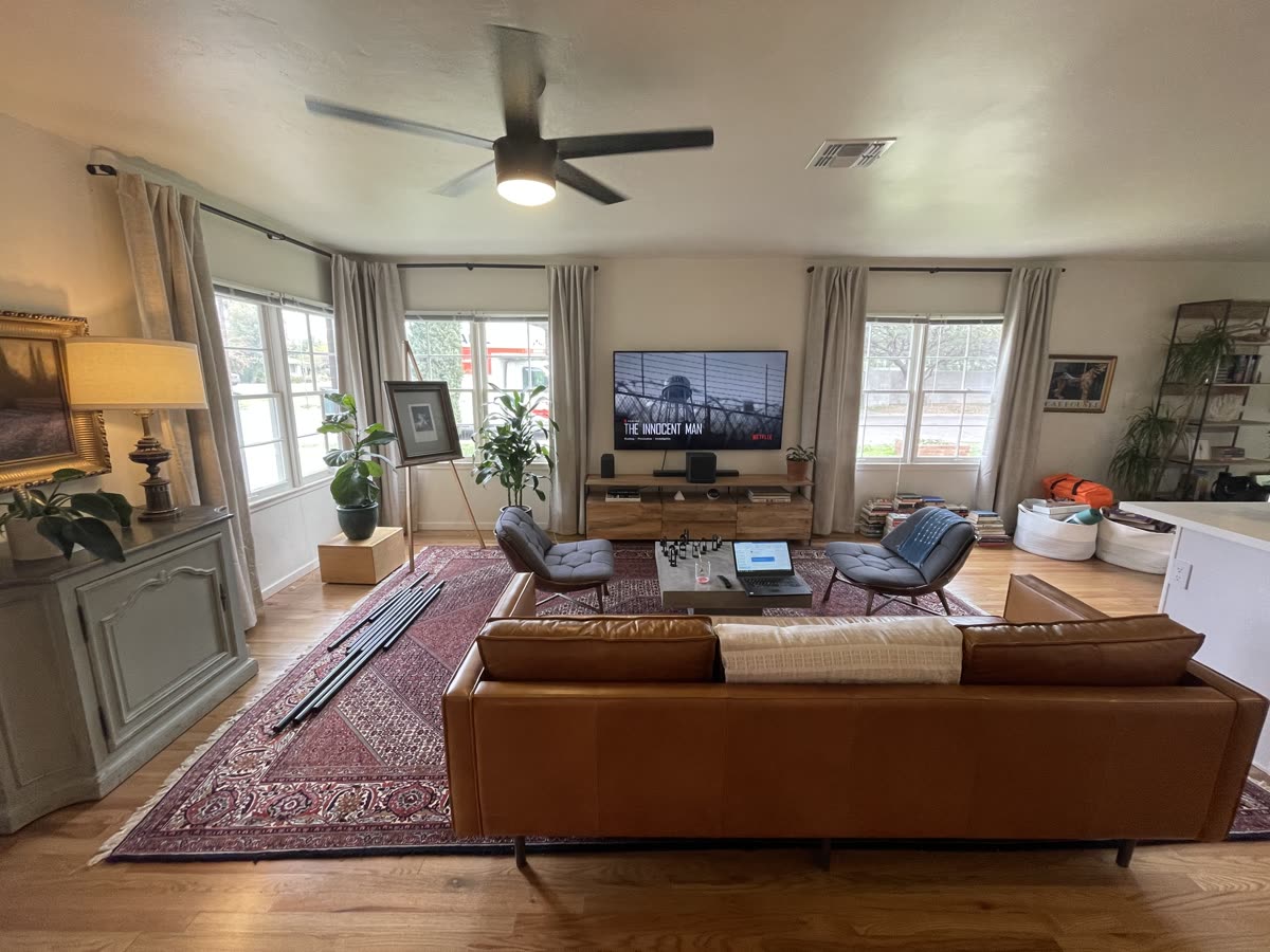 After: Curtain installation Phoenix AZ